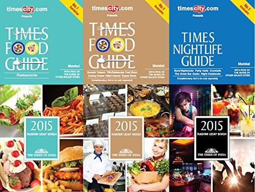 Times Food and Nightlife Guide Mumbai-2015 (Set of 3 Books)