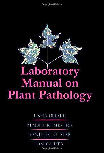 Stock image for Laboratory Manual on Plant Pathology for sale by Books Puddle