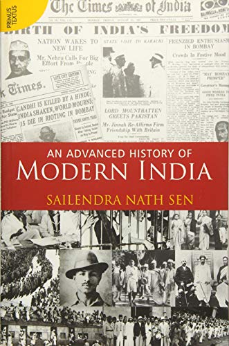 Beispielbild fr An Advance History of Modern India zum Verkauf von Books From California