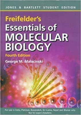 Stock image for FREIFELDER S ESSENTIALS OF MOLECULAR BIOLOGY, 4 E ISE for sale by Books in my Basket