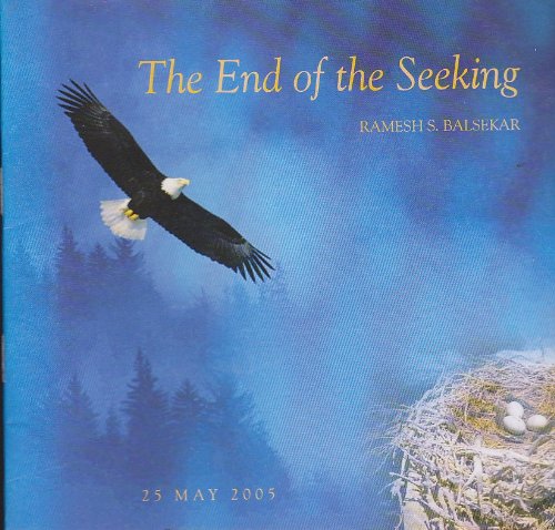Imagen de archivo de The End of the Seeking a la venta por Books Puddle