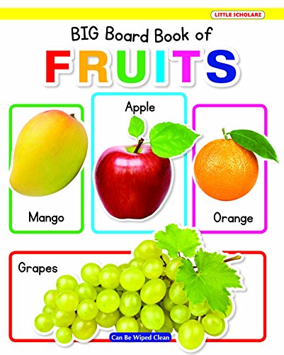 Imagen de archivo de New Big Board Book Of Fruits a la venta por dsmbooks