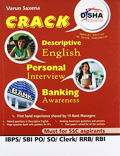 Stock image for Crack Descriptive English, Personal Interview & Banking Awareness for SBI/ IBPS PO/ SO/ for sale by Books Puddle