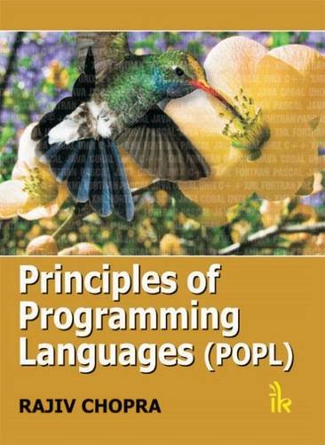 9789384588014: Principles of Programming Languages (POPL)