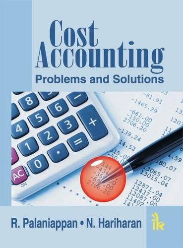 Imagen de archivo de Cost Accounting Problems And Solutions a la venta por Books in my Basket