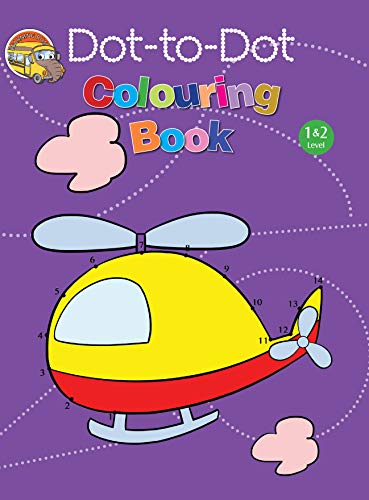9789384625597: Dot-To-Dot Colouring Book Level 1&2