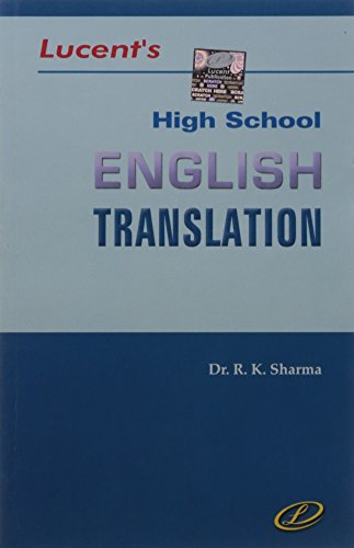 Imagen de archivo de High School English Translation a la venta por Books Puddle