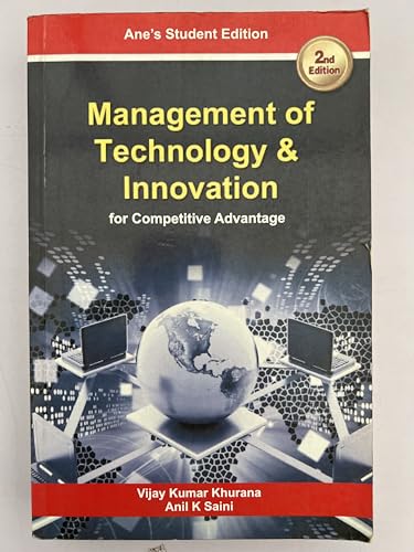 Stock image for Management of Technology and Innovation for Competitive Advantage for sale by Vedams eBooks (P) Ltd