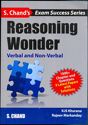 Stock image for Reasoning Wonder Verbal and Non- Verbal for sale by dsmbooks