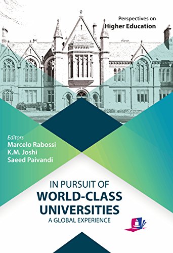 Stock image for In Pursuit of World-Class Universities: A Global Experience for sale by Vedams eBooks (P) Ltd