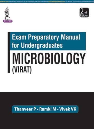 Beispielbild fr Exam Preparatory Manual For Undergraduates Microbiology (Virat) zum Verkauf von Books Puddle