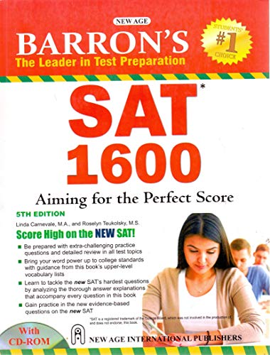 9789385923913: Barrons SAT 1600 [Paperback] Carnevale Linda