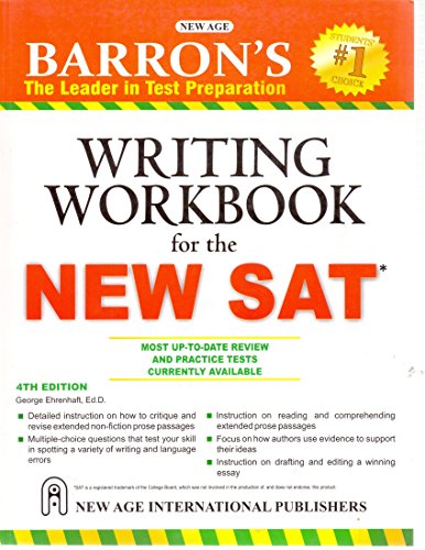 Stock image for Barron`s Writing Workbook for the New SAT for sale by Open Books