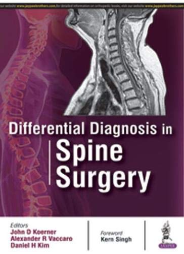 Stock image for Differential Diagnosis in Spine Surgery for sale by Books Puddle