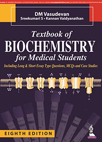 9789385999741: Textbook of Biochemistry for Medical Students