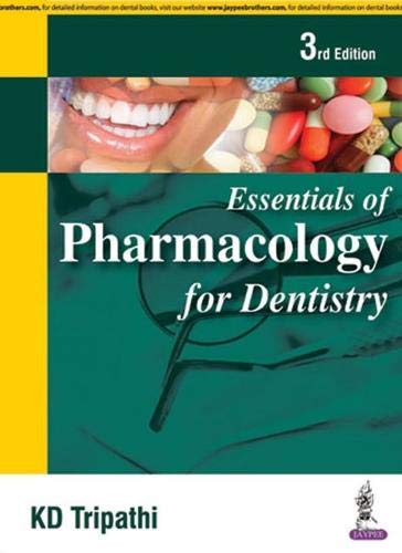 9789385999840: Essentials of Pharmacology for Dentistry