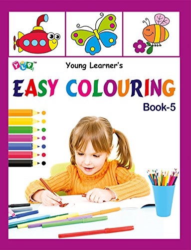 9789386003591: Easy Colouring Book - 5