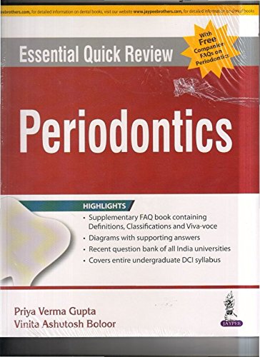 Stock image for Essential Quick Review : Periodontics (with Free Companion FAQs on Periodontics) for sale by Books Puddle