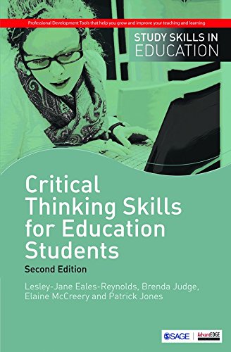 Stock image for Critical Thinking Skills For Education Students for sale by Books Puddle
