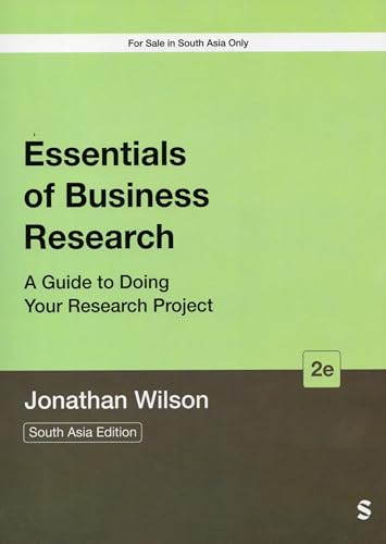 Imagen de archivo de Essentials of Business Research A Guide To Doing Your Research Project a la venta por Books in my Basket