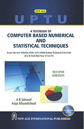Imagen de archivo de A Textbook of Computer Based Numerical and Statistical Techniques a la venta por Books Puddle