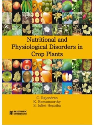 Stock image for NUTRITIONAL AND PHYSIOLOGICAL DISORDERS IN CROP PLANT [Paperback] [Jan 01, 2009] Rajendran, C. / Hepziba, S.J. / Ramamoorthy, K. and Scientific Publisher for sale by Books Puddle