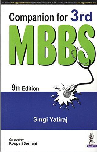 9789386107466: (OLD)COMPANION FOR 3RD MBBS