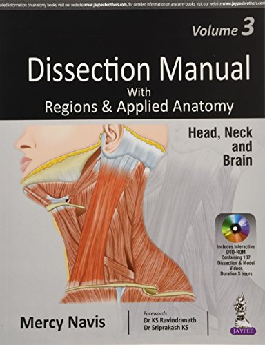 Stock image for Dissection Manual with Regions & Applied Anatomy (Paperback) for sale by Grand Eagle Retail