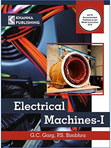 Beispielbild fr Electrical Machine-I [Paperback] zum Verkauf von dsmbooks
