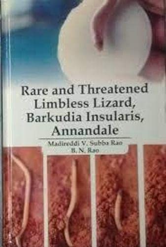 Stock image for Rare and Threatened Limbless Lizard, Barkudia Insularis, Annandale for sale by Vedams eBooks (P) Ltd