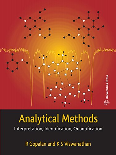Stock image for Analytical Methods: Interpretation, Identification, Quantification for sale by Books Puddle