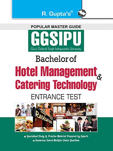 Imagen de archivo de GGSIPU: Bachelor of Hotel Management and Catering Technology Entrance Test Guide a la venta por Books Puddle