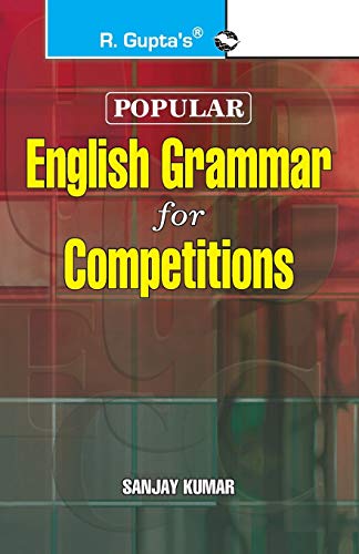 9789386298706: English Grammar for Competitions