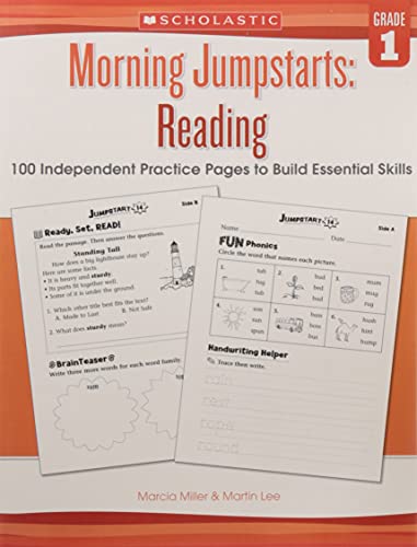 9789386313386: Morning Jumpstarts: Reading Grade 1 [Paperback] [Jan 01, 2017] R.L.STINE
