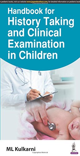 Stock image for Handbook for History Taking and Clinical Examination in Children for sale by Revaluation Books