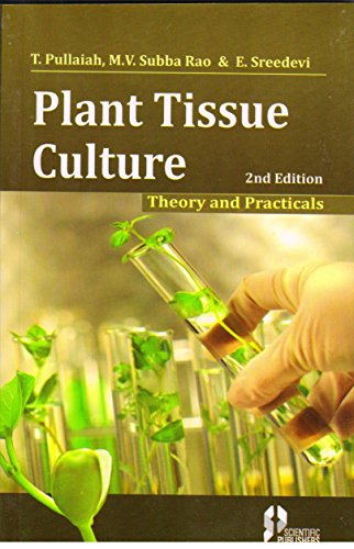 Imagen de archivo de Plant Tissue Culture a la venta por Books Puddle