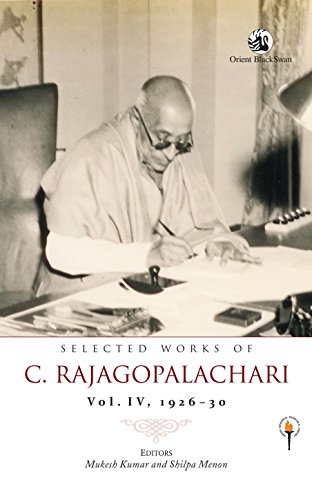 Imagen de archivo de Selected Works Of C Rajagopalachari Vol 4 a la venta por Books in my Basket