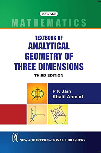 Stock image for A Textbook of Analytical Geometry of Three Dimensions, 3 Ed. for sale by Books in my Basket