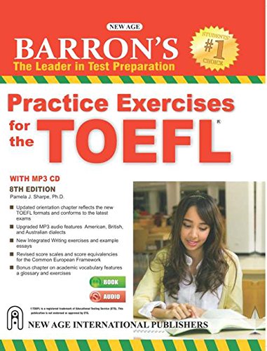 Immagine dell'editore per Barrons Practice Exercises for the TOEFL, 8 Ed. venduto da Books in my Basket