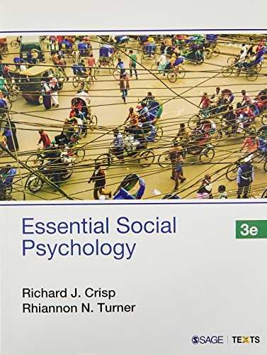 Beispielbild fr Essential Social Psychology zum Verkauf von Books in my Basket