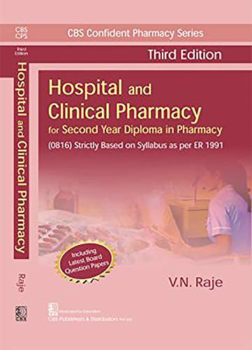 Imagen de archivo de Hospital And Clinical Pharmacy For Second Year Diploma In Pharmacy 3Ed (Pb 2018) a la venta por Books Puddle