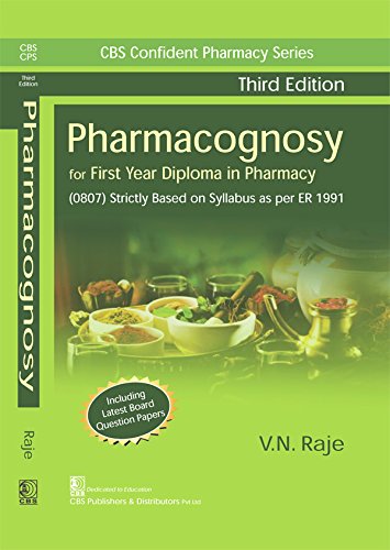 Stock image for Pharmacognosy For First Year Diploma In Pharmacy 3Ed (Pb 2018) for sale by Books Puddle