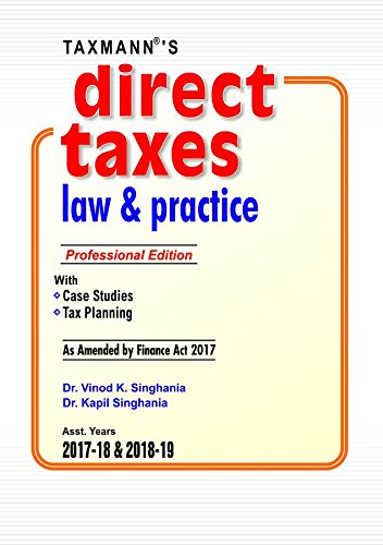 Stock image for Direct Taxes Law & Practice (Professional Edition) for sale by Mispah books