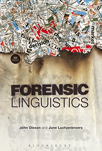 Beispielbild fr Forensic Linguistics zum Verkauf von Majestic Books