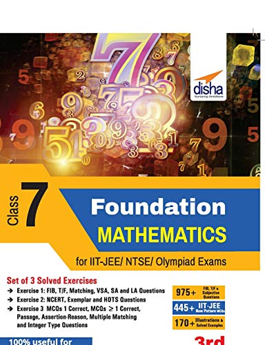 Stock image for Foundation Mathematics for IIT-JEE/ NTSE/Olympiad Class 7 for sale by dsmbooks