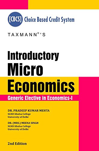 Imagen de archivo de Introductory Micro Economics (Generic Elective in Economics-I), 2nd Edition 2017 a la venta por Books in my Basket