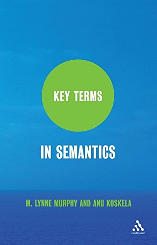 Stock image for Key Terms in Semantics for sale by Majestic Books