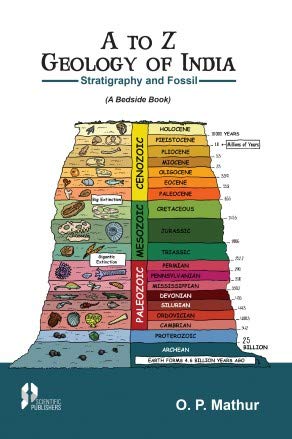 9789386652119: A TO Z GEOLOGY OF INDIA (STRATIGRAPHY AND FOSSILS) (A BEDSIDE BOOK)