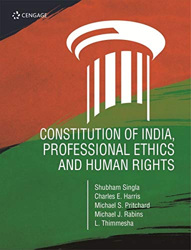 Stock image for Constitution Of India, Professional Ethics And Human Rights for sale by Books Puddle