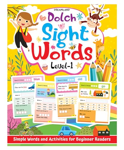 Stock image for Dolch Sight Words Level 1- Simple Words and Activities for Beginner Readers for sale by Books Puddle